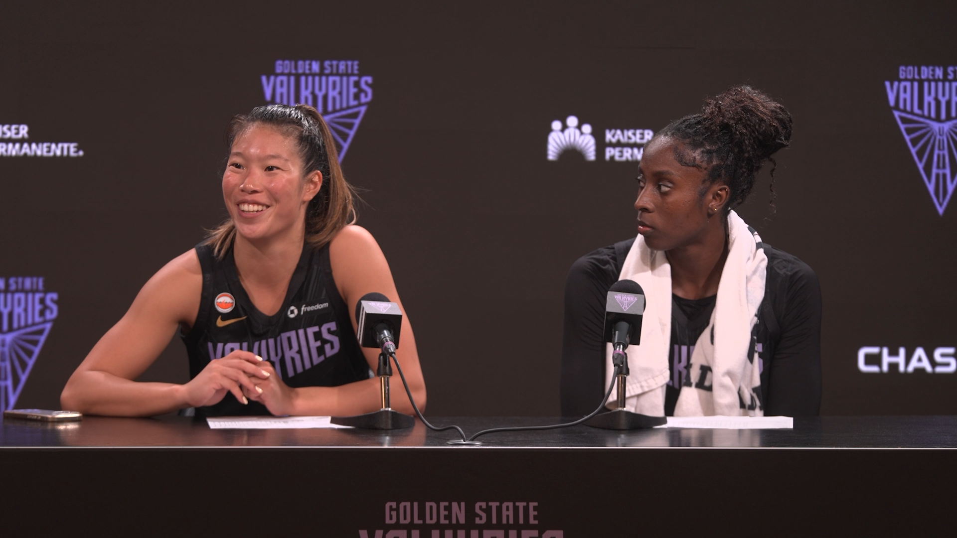 Kaitlyn Chen and Laeticia Amihere Postgame Press Conference | 9/18/26